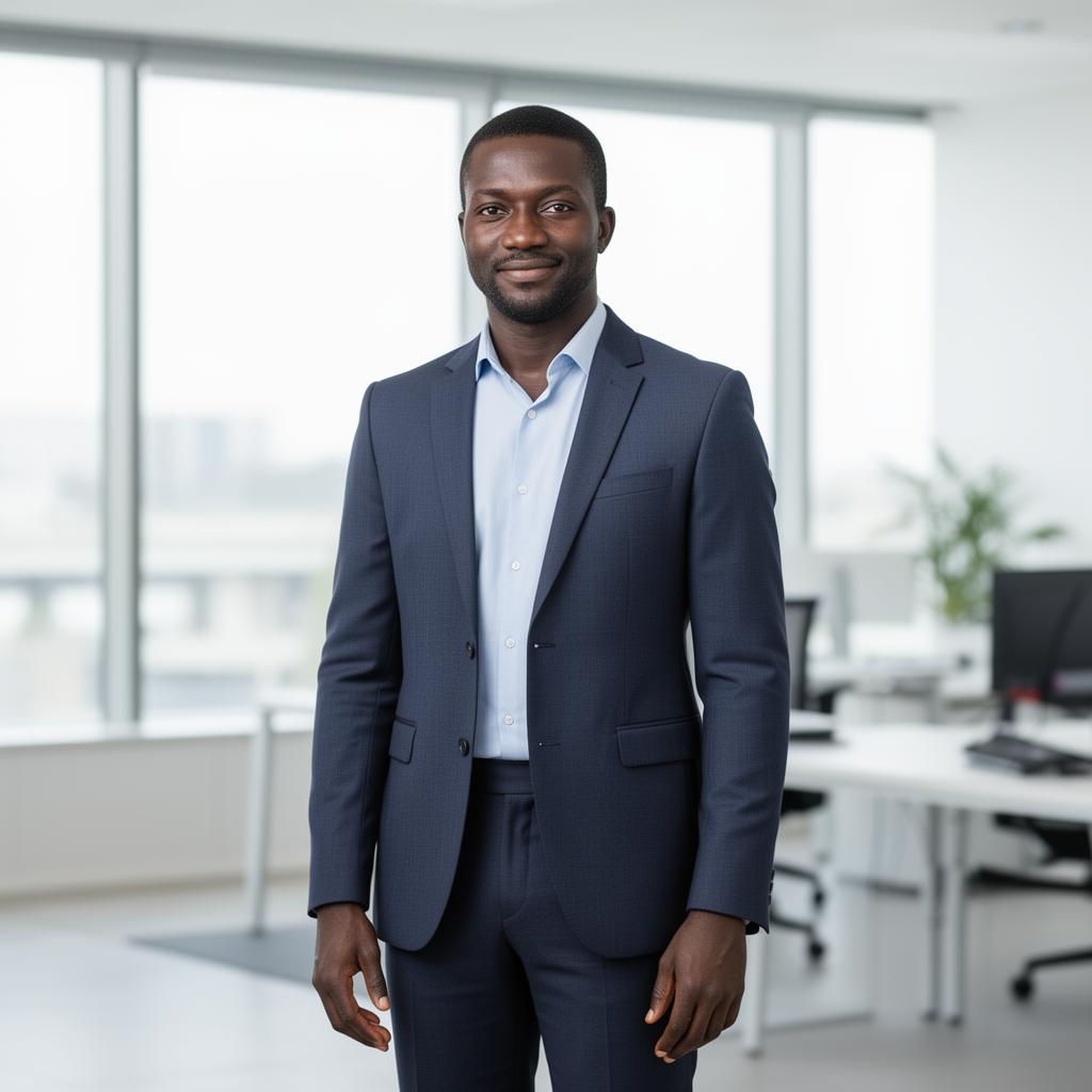 A confident Nigerian professional ready to lead an AI-fluent team.